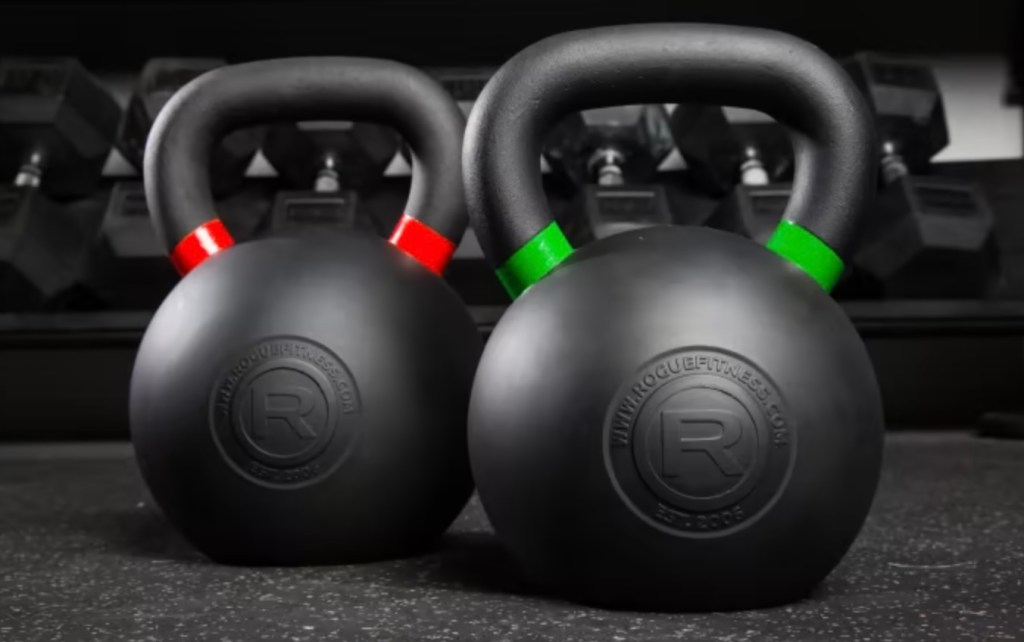 Pair of Rogue kettlebells