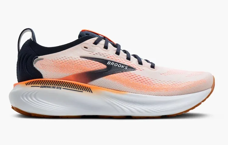 Product shot of Brooks running shoe