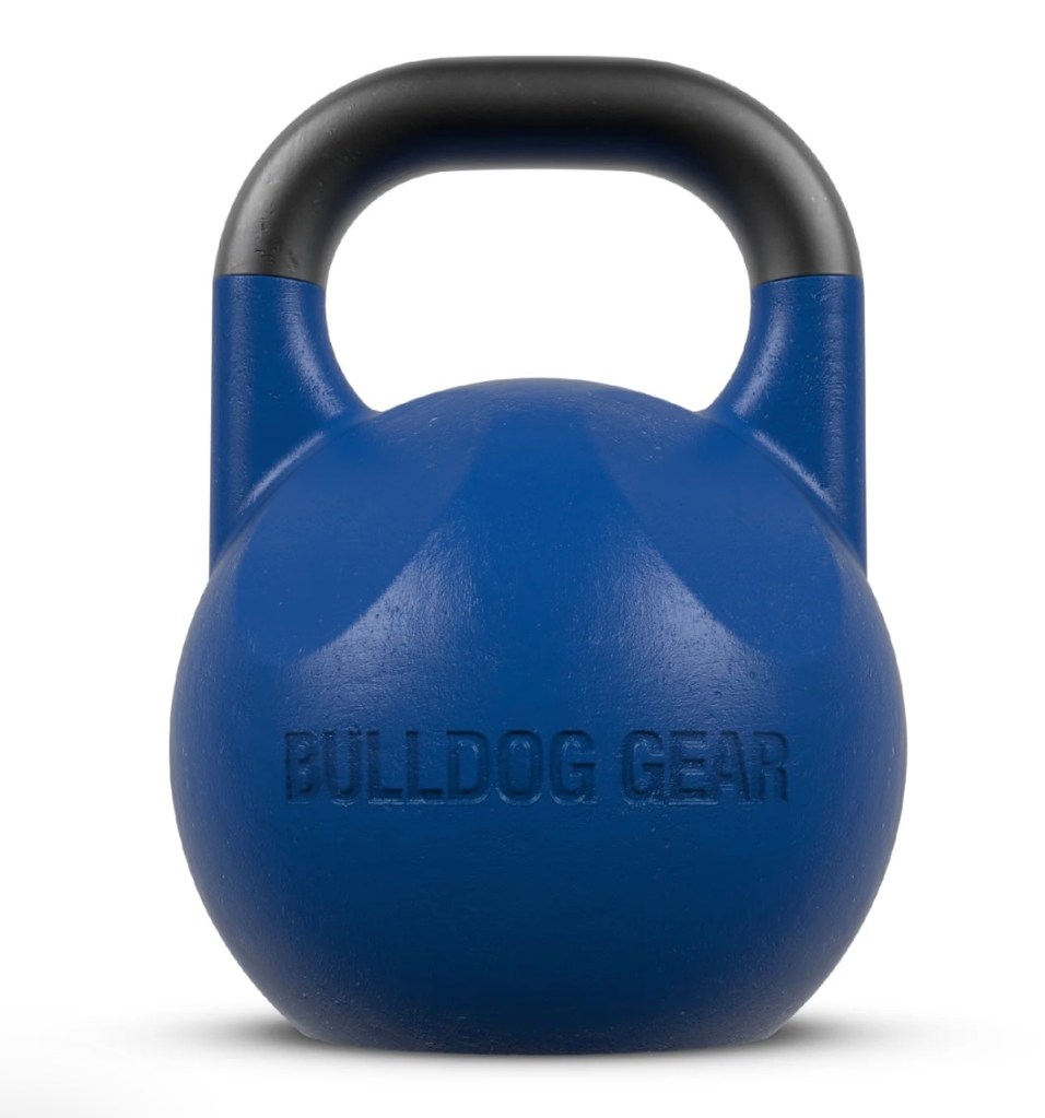 Product shot of kettlebell