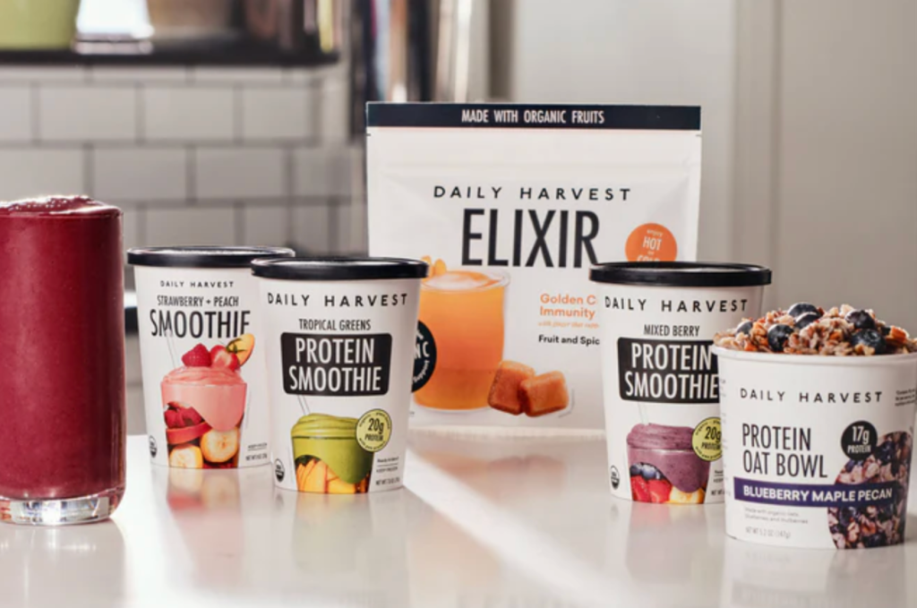 Daily Harvest smoothie delivery service