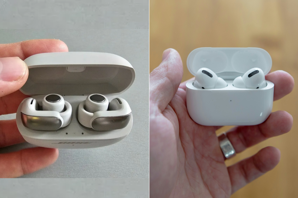 apple airpods pro 3 vs bose ultra open ear design