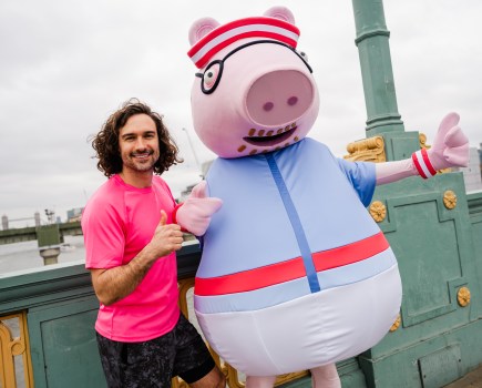 Joe Wicks and Daddy Pig