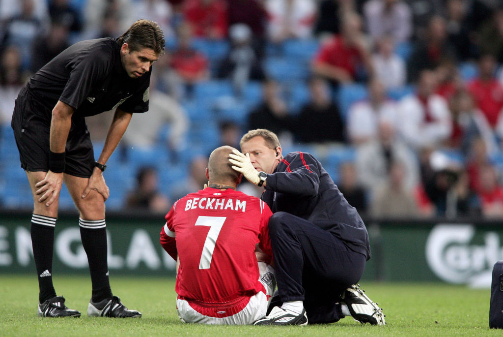 None of us - even David Beckham - want to have these setbacks