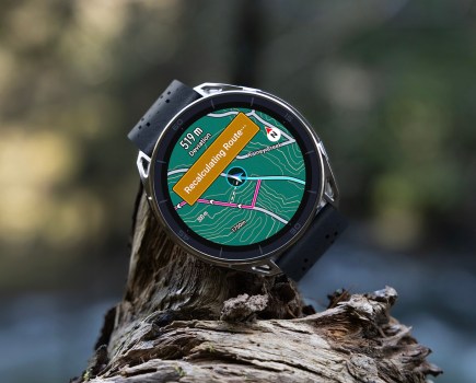 Product shot of an Amazfit smartwatch