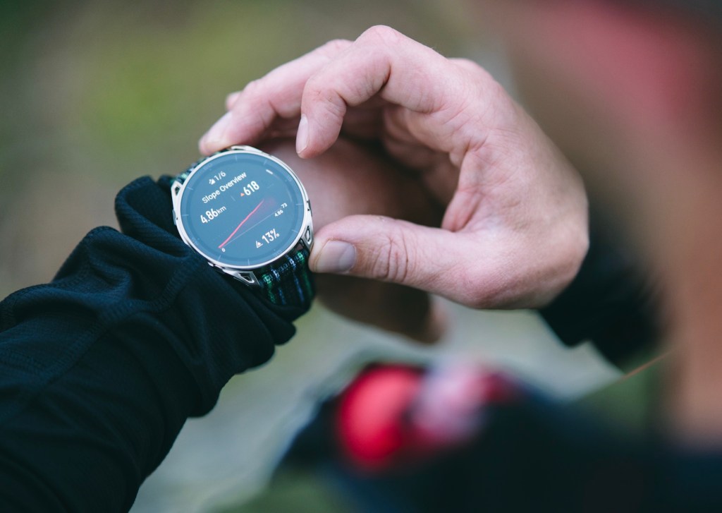 Product shot of an Amazfit smartwatch