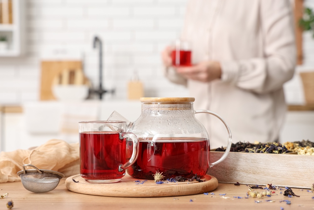 Hibiscus is good for supporting blood pressure and cardiovascular health