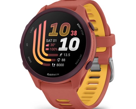 Product shot of Garmin fitness watch