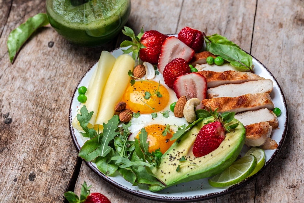 Start the day with a high protein breakfast